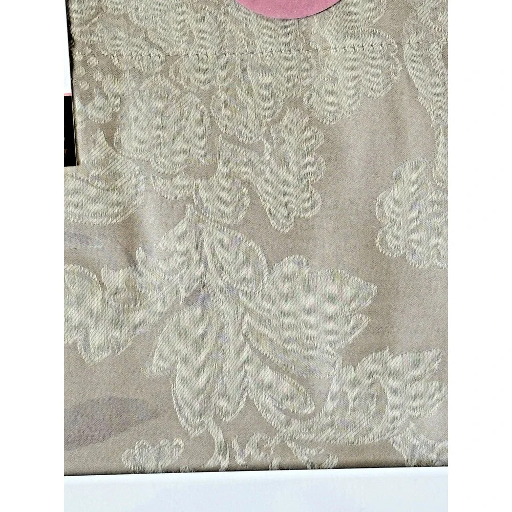 Anne De Solene Paris King Sham Calliope Grege 20x36” Gray Jacquard Floral Luxury